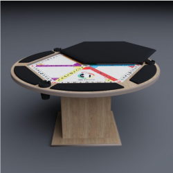 طاولة إنجش يالذيب السداسية والجنجفه المرتفعه