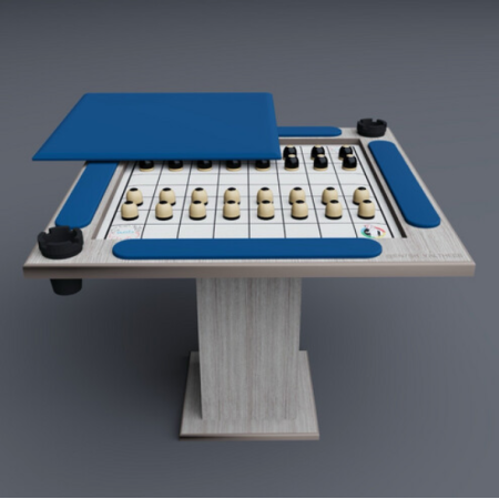 طاولة الدامة والجنجفه المرتفعه 